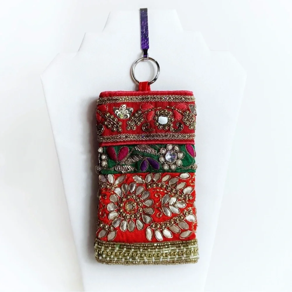 Unbranded Handmade Indian Belt Bag Clutch